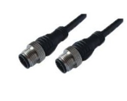 M12 Male Molded Cable,A-Coding 3 4 5 8 Pins